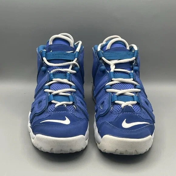 Nike Air More Uptempo Royal Blue Retro - Youth Size 7 Women's Size 8.5 USED - Picture 3 of 8